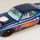 Hot Wheels 2012 - Collector # 174/247 - HW Racing 04/10 - '70 Dodge Hemi Challenger - Blue - '1' Hot Wheels Graphics - USA