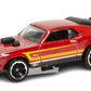 Hot Wheels 2012 - Collector # 118/247 - Muscle Mania - Ford 8/10 - '70 Ford Mustang MACH I - Red - USA