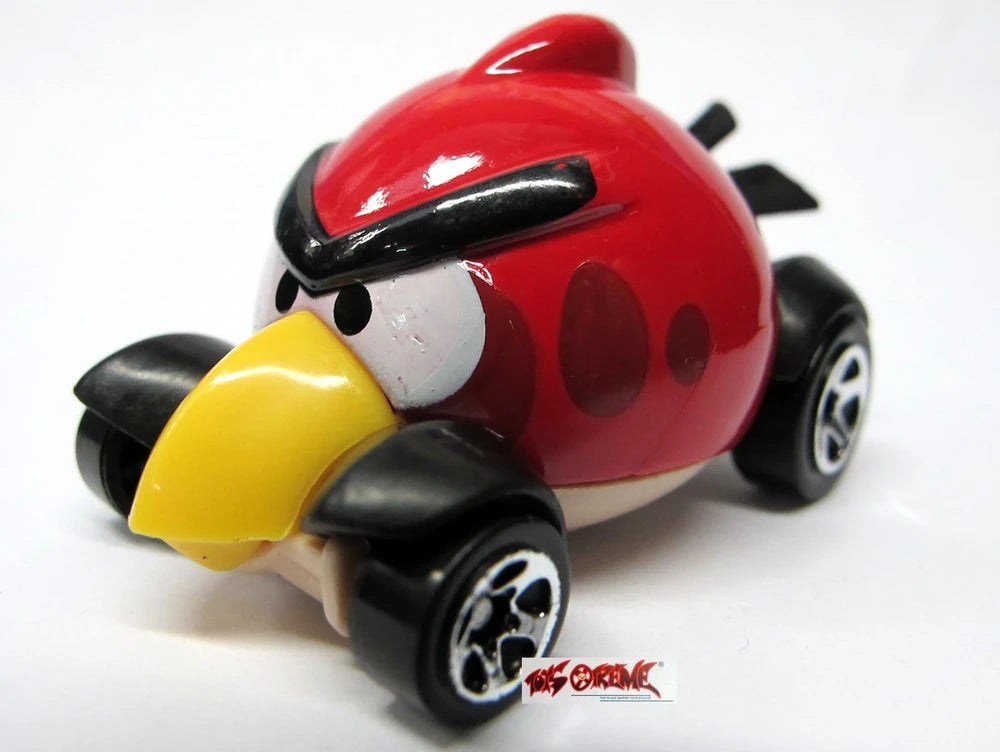 Hot Wheels 2012 - Collector # 047/247 - New Models 47/50 - Red Bird (Angry Birds) - Red - USA New '13 Card
