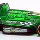 Hot Wheels 2014 - Collector # 162/250 - HW Race / Track Aces - Arrow Dynamic - Transparent Green - USA Card