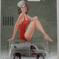 Hot Wheels 2012 - Pop Culture / Nose Art - Baja Breaker (Ford Van) - ZAMAC / WWII Flying Tigers Graphics - Metal/Metal & Real Riders