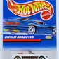 Hot Wheels 1998 - Collector # 890 - BMW M Roadster - White with Black Racing Stripes & "NICHOLAS LEASING - ROADSTER" Graphics on the Side - Small Hot Wheels Logo on Rear Fender - 3 Spokes - USA