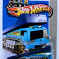 Hot Wheels 2013 - Collector # 046/250 - HW City / HW City Works - Back Slider - Blue - USA Card