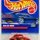 Hot Wheels 1998 - Collector # 835 - Baja Bug - Red - Large BW Wheels on Rear - India - USA Blue Car Card - MPN 19713
