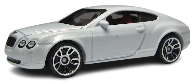 Hot Wheels 2012 - Collector # 036/247 - New Models 36/50 - Bentley Continental Supersports  - White - USA