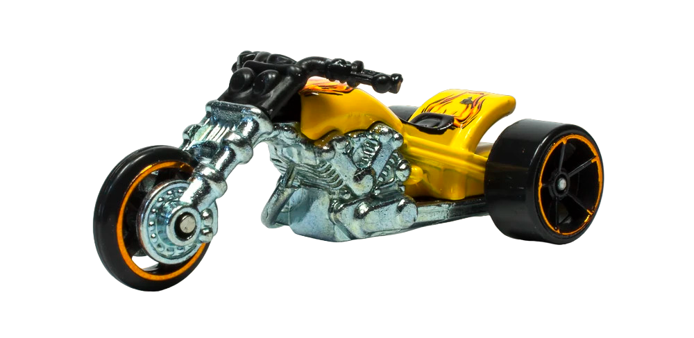 Hot Wheels 2012 - Collector # 041/247 - New Models 41/50 - Blastous Moto - Yellow - USA