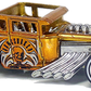 Hot Wheels 2007 - Classics Series 3 # 01/30 - Bone Shaker - Spectraflame Gold