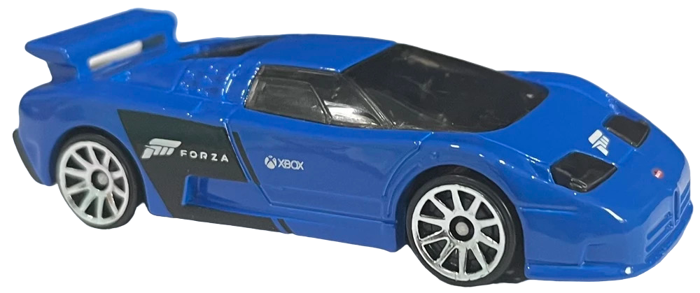 Hot Wheels 2023 - Forza 04/05 - '94 Bugatti EB110 SS - French Racing Blue - Walmart Exclusive