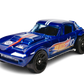 Hot Wheels 2019 - Collector # 233/250 - HW Race Team 9/10 - Corvette Grand Sport - Dark Blue - FSC