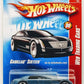 Hot Wheels 2008 - Collector # 085/196 - Web Trading Cars 09/24 - Cadillac Sixteen - Metallic Steel Blue - PR5 Wheels - USA Card
