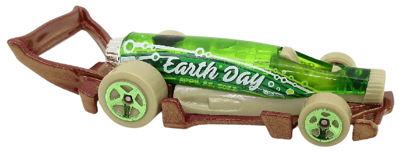 Hot Wheels 2022 - Collector # 135/250 - Fast Foodie 5/5 - Carbonator - Green / Earth Day 2022 - FSC