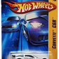 Hot Wheels 2006 - Collector # 025/223 - First Editions 25/38 - Corvette C6R - Silver - Y5 Wheels - IC