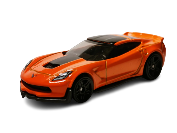 Hot Wheels 2020 - Collector # 200/250 - Factory Fresh 5/10 - Corvette C7 Z06 - Orange - USA