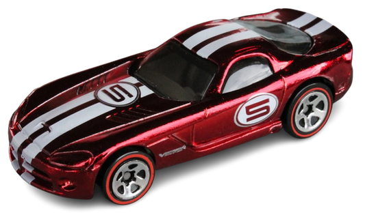 Hot Wheels 2007 - Classics Series 3 # 30/30 - '06 Dodge Viper - Spectraflame Red - 5 Spokes with Redlines - Metal/Metal