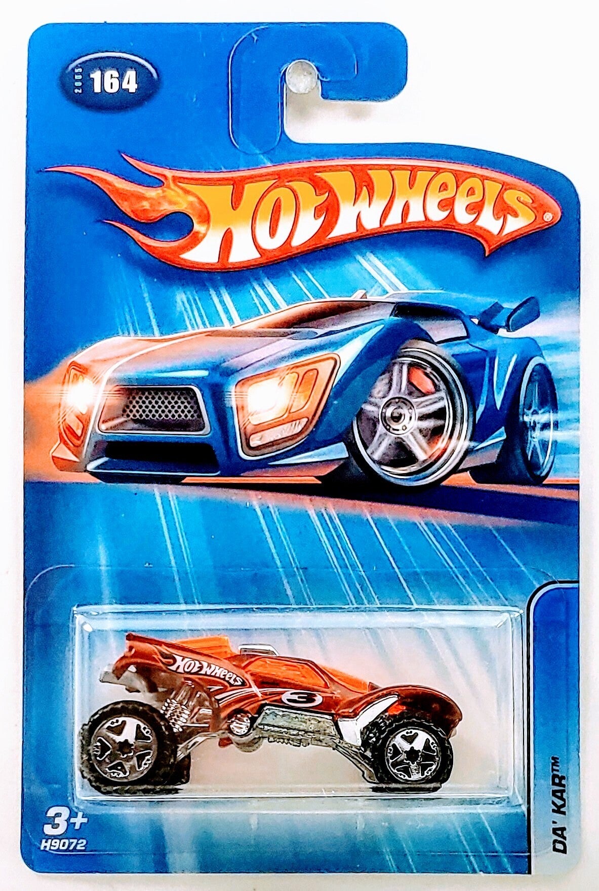 Hot Wheels 2005 - Collector # 164/183 - Da' Kar - Metallic Brown - USA '05 Card