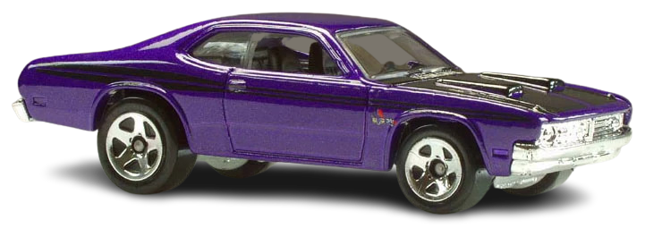Hot Wheels 2009 - Collector # 013/190 - New Models 13/42 - '71 Dodge Demon - Purple - USA
