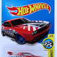 Hot Wheels 2016 - Collector # 178/250 - HW Speed Graphics 3/10 - Dodge Challenger Drift Car - Red / Dodge - PR5 Wheels - USA Card
