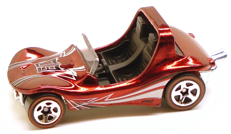 Hot Wheels 2009 - Classics Series 5 # 24/30 - Dune Daddy - Spectraflame Red - 5 Spokes with Redlines - Metal/Metal