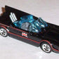 Hot Wheels 2007 - Collector # 015/156 - First Editions 15/36 - 1966 TV Series Batmobile - Black with Textured Grille - SC
