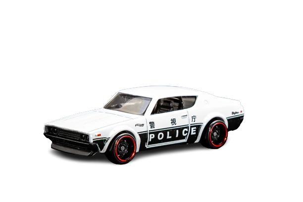 Hot Wheels 2019 - Collector # 160/250 - HW Rescue 4/10 - Nissan Skyline 2000 GT-R - White - USA