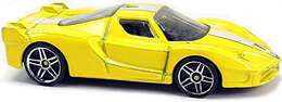Hot Wheels 2008 - Collector # 033/172 - First Editions 33/40 - Ferrari FXX - Yellow - IC