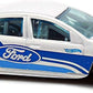 Hot Wheels 2012 - Collector # 004/247 - HW Premiere 4/50 - Ford Falcon Race Car - White - SC