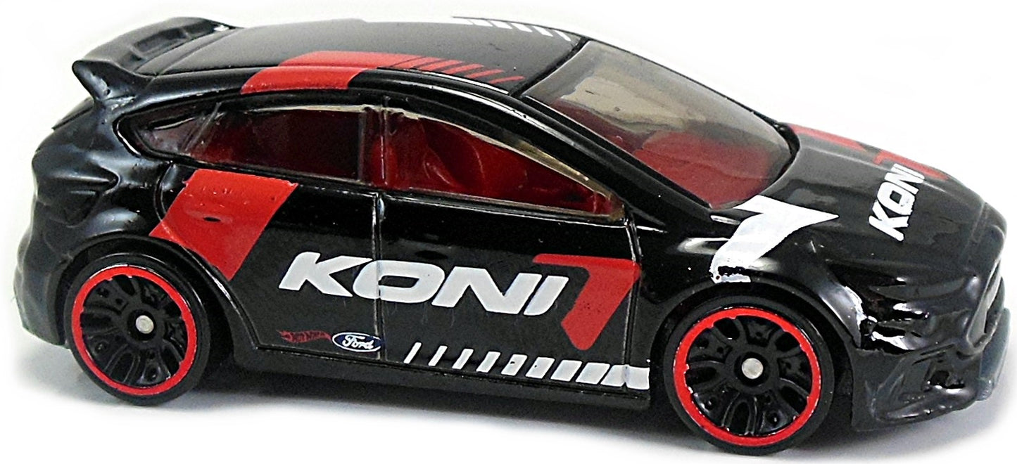 Hot Wheels 2017 - Collector # 176/365 - HW Speed Graphics 8/10 - Ford Focus RS - Black / KONI - USA