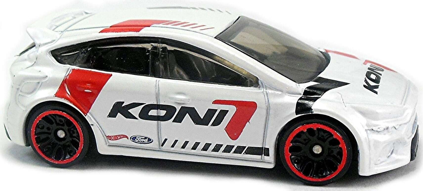 Hot Wheels 2017 - Collector # 079/365 - HW Speed Graphics 8/10 - Ford Focus RS - White - FSC