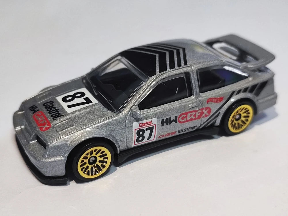 Hot Wheels 2023 - Collector # 002/250 - HW: The '80s 01/10 - '87 Ford Sierra Cosworth - Gray / #87 - IC