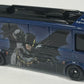 Hot Wheels 2021 -Premium / Pop Culture / DC Comics 4/5 - HW Tour Bus - Dark Blue / Batman