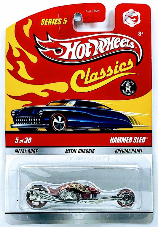 Hot Wheels 2009 - Classics Series 5 # 5/30 - Hammer Sled - Spectraflame Red