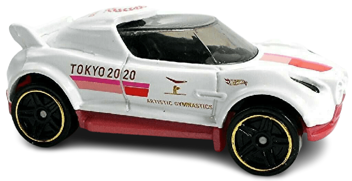 Hot Wheels 2020 - Collector # 155/250 - Olympic Games Tokyo 2020 05/10 - Hi Beam - White - USA