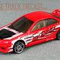 Hot Wheels 2001 - Collector # 027/240 - First Editions 15/36 - Honda Civic Si - Red - PR5 Wheels - Darker Tinted Windows