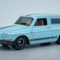 Hot Wheels 2022 - Volkswagen Series 2/8 - Custom '69 Volkswagen Squareback - Baby Blue - Walmart Exclusive