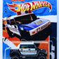 Hot Wheels 2011 - Collector # 161/244 - HW Main Street 1/10 - Hummer H2 SUT - Dark Blue & White - USA 'Instant Win' Card