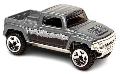 Hot Wheels 2006 - Collector # 173/223 - All Stars - Hummer H3T Concept - Metalflake Gray - USA 'Instant Win'
