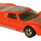 Hot Wheels 2012 - The Hot Ones - Ford GT40 - Orange - Gold Basic Wheels - Metal/Metal - Lightning Fast Metal Racers