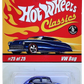 Hot Wheels 2005 - Classics Series 1 # 25/25 - VW Bug - Spectraflame Blue - Black Interior - Red Line 5 Spoke - Metal/Metal