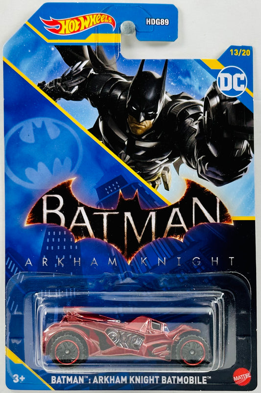 Hot Wheels 2023 - Batman Theme Series 13/20 - Batman Arkham Knight - Batman Arkham Knight Batmobile - DC Comics