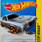 Hot Wheels 2014 - Collector # 134/250 - HW Off-Road / HW Hot Trucks - ZAMAC # 007 - '72 Ford Ranchero - ZAMAC with Blue & Yellow Stripes - Walmart Exclusive - USA