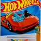 Hot Wheels 2023 - Collector # 071/250 - Surf's Up 04/05 - Deora III - Orange - Blue Interior / Yellow Bike - USA