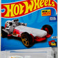 Hot Wheels 2023 - Collector # 171/250 - HW Drag Strip 06/10 - New Models - Rockin' Railer - White - USA