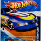Hot Wheels 2011 - Collector # 130/244 - HW Drag Racers 10/10 - Mustang Funny Car - Blue - 'HLADEK' - USA