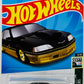 Hot Wheels 2023 - Collector # 056/250 - Retro Racers 05/10 - Matt and Debbie Hay's 1988 Pro Street Thunderbird - Black - Gold Pulse Graphic - IC