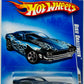 Hot Wheels 2009 - Collector # 145/190 - Rebel Rides 09/10 - Dixie Challenger - Dark Blue - Black Flames - USA