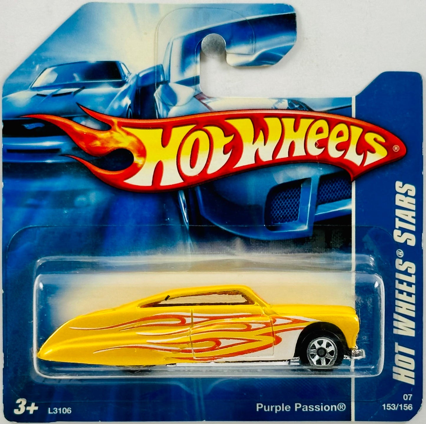Hot Wheels 2007 - Collector # 153/156 - Hot Wheels Stars - Purple Passion - Yellow - SC