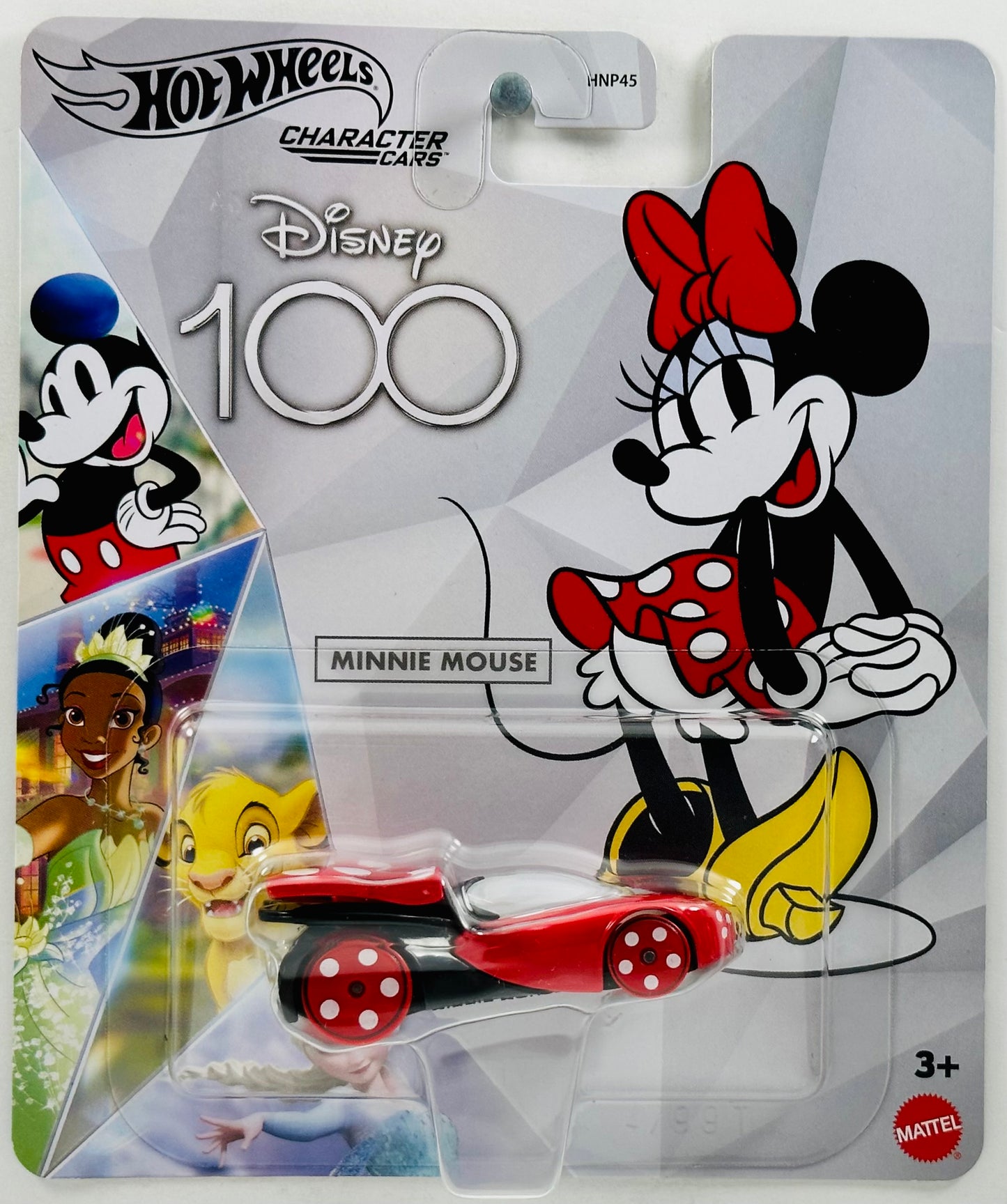 Hot Wheels 2023 - Character Cars / Disney 100 / Mickey and Friends - Minnie Mouse - Black & Red