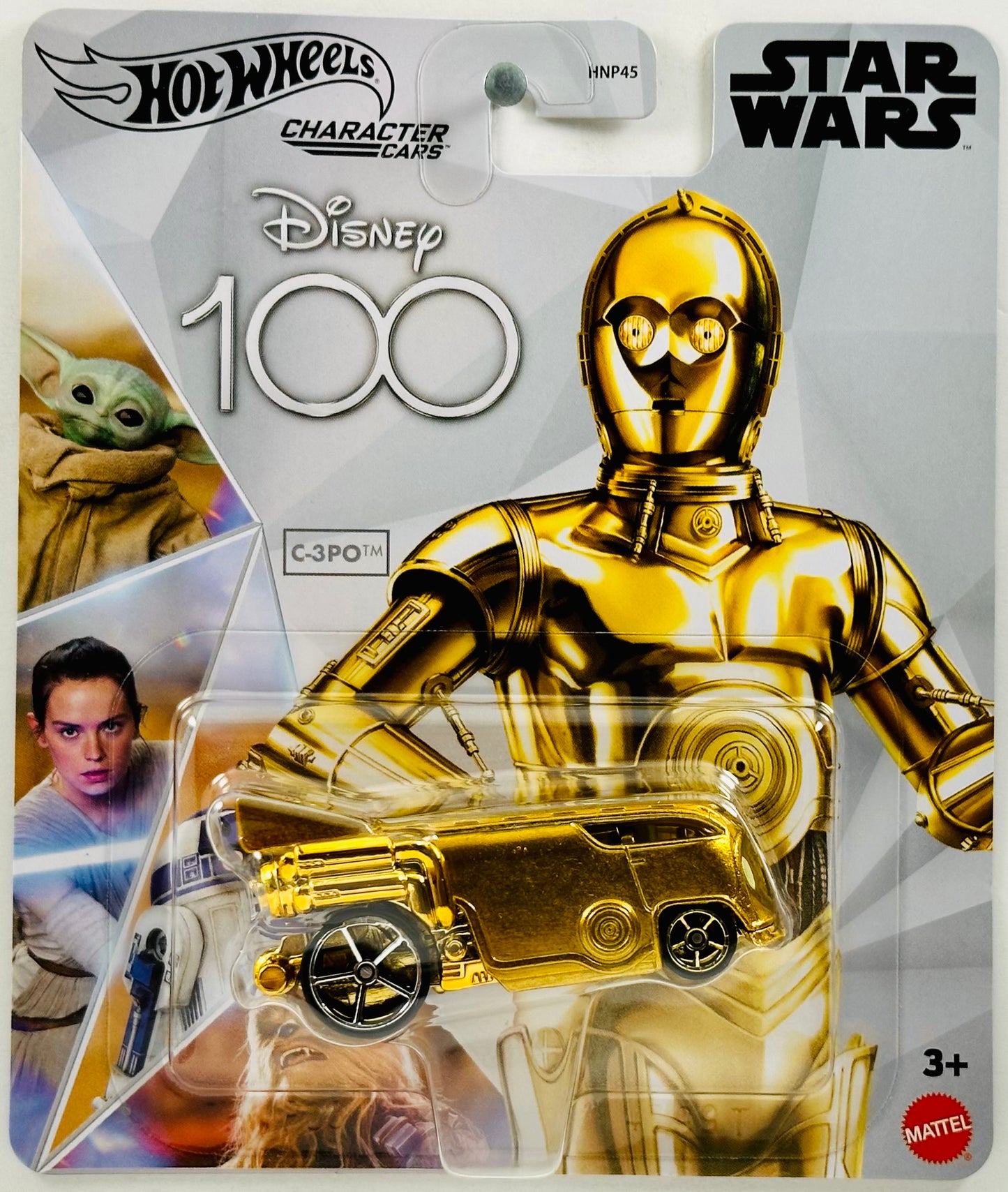 Hot Wheels 2023 - Character Cars / Disney 100 / Star Wars - C-3PO - Gold