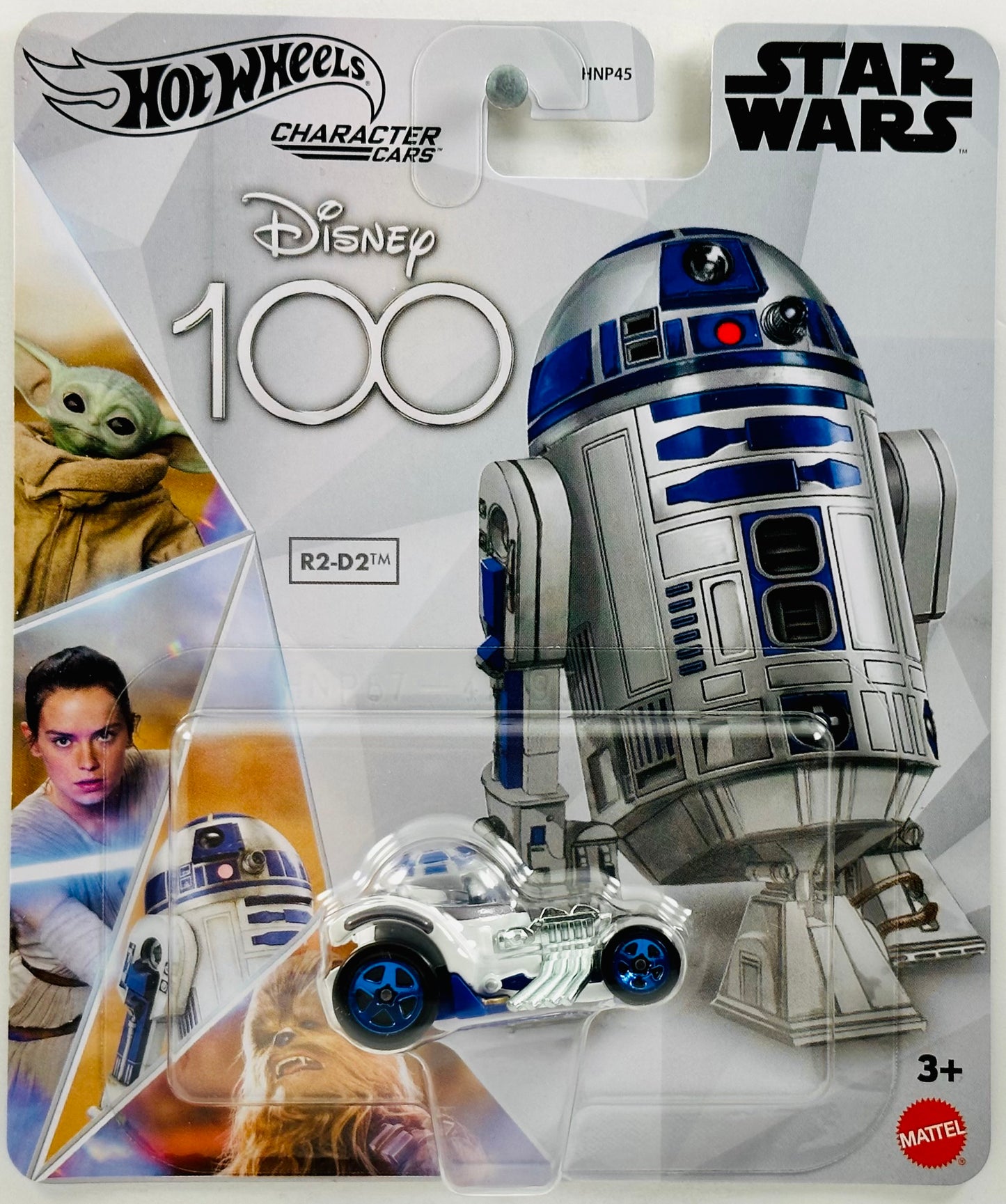 Hot Wheels 2023 - Character Cars / Disney 100 / Star Wars - R2-D2 - White