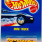 Hot Wheels 1996 - Collector # 231 - Mini Truck - Flourescent Orange - 5 Spokes - USA Blue & White Card